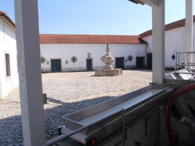 Climate controlled cask and barrel storage rooms.